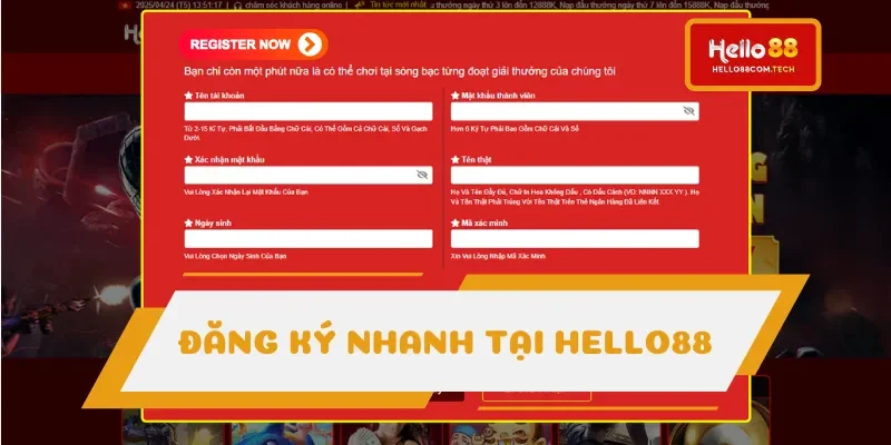 Mở tài khoản hay đăng nhập thực sự nhanh vô cùng Mở tài khoản hay đăng nhập thực sự nhanh vô cùng