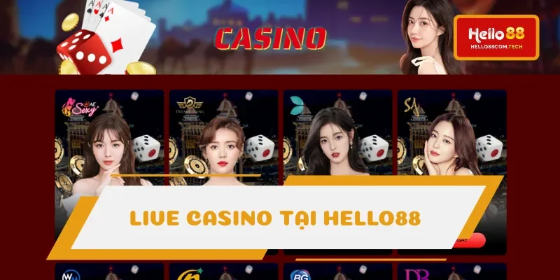 Casino tại Hello88 được đánh giá cao Casino tại Hello88 được đánh giá cao