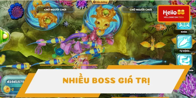 Boss siêu giá trị hiển thị liên tục trên màn hình