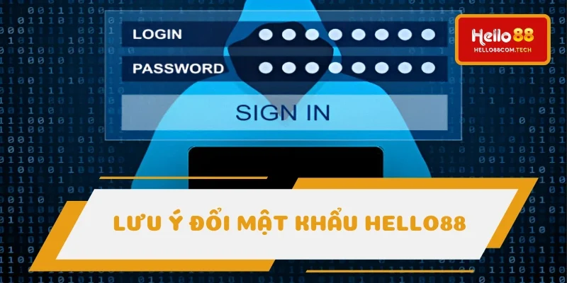 Những điểm cần chú ý khi thay đổi mã bảo vệ người dùng