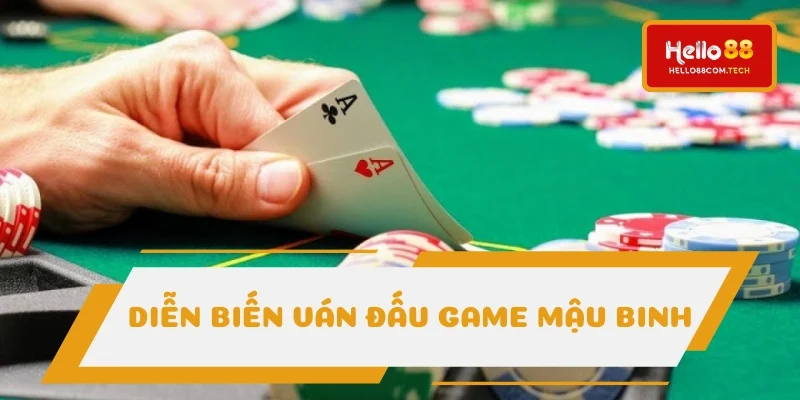 Diễn biến ván cược game mậu binh