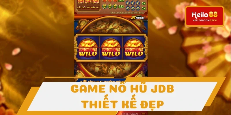 Giao diện được thiết kế cho từng game vô cùng bắt mắt